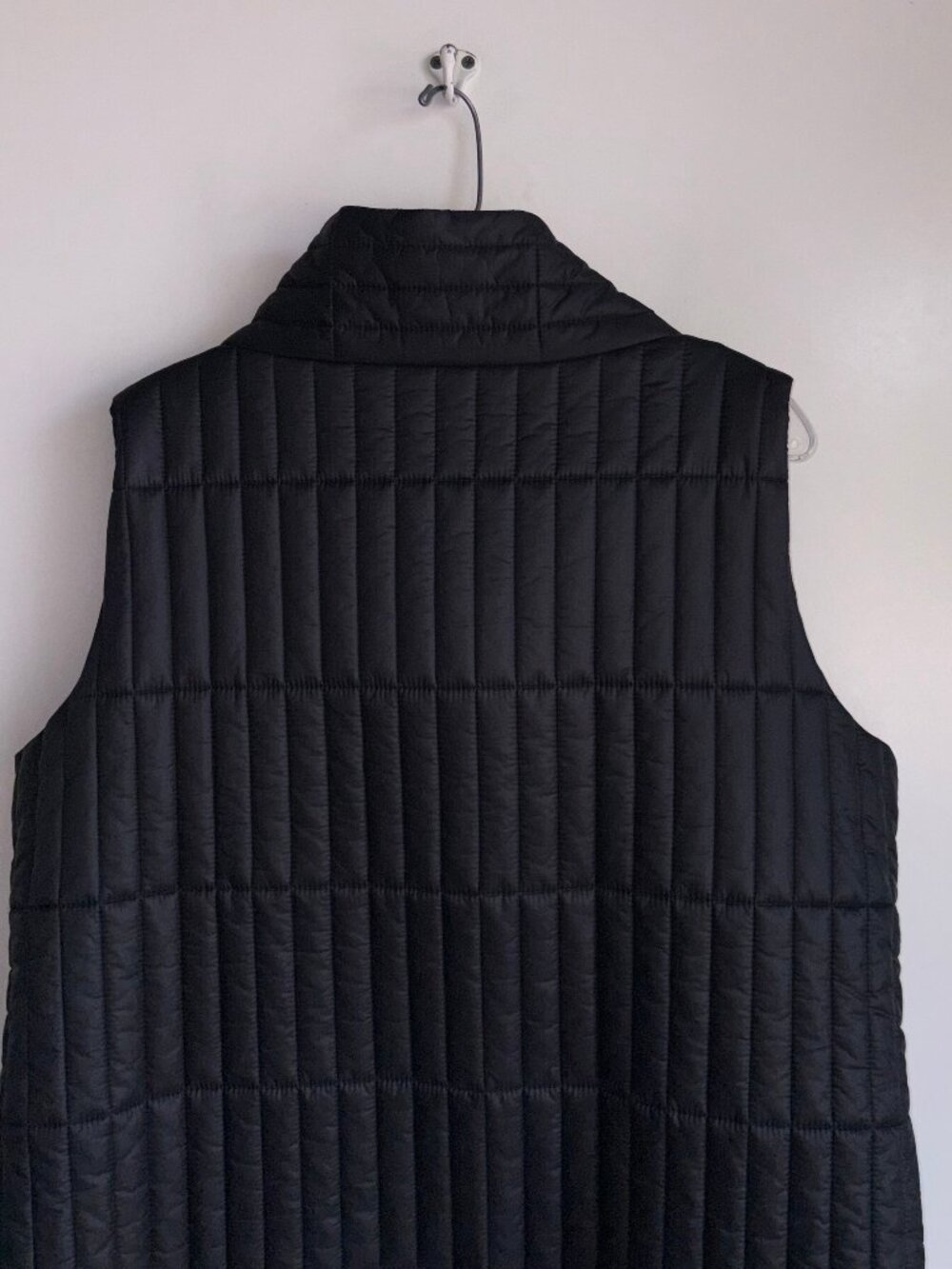 Eileen Fisher Woman Quilted Vest Size 1X Black - Picture 4 of 12